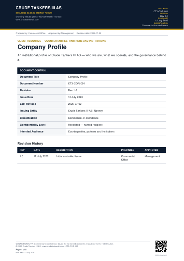 Preview of Company Profile