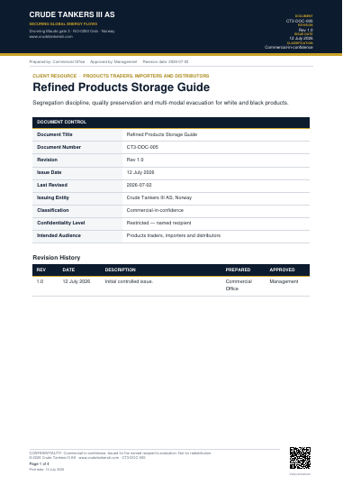 Preview of Refined Products Storage Guide
